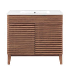 Meuble-lavabo de salle de bain Render 36