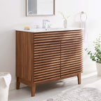 Meuble-lavabo de salle de bain Render 36