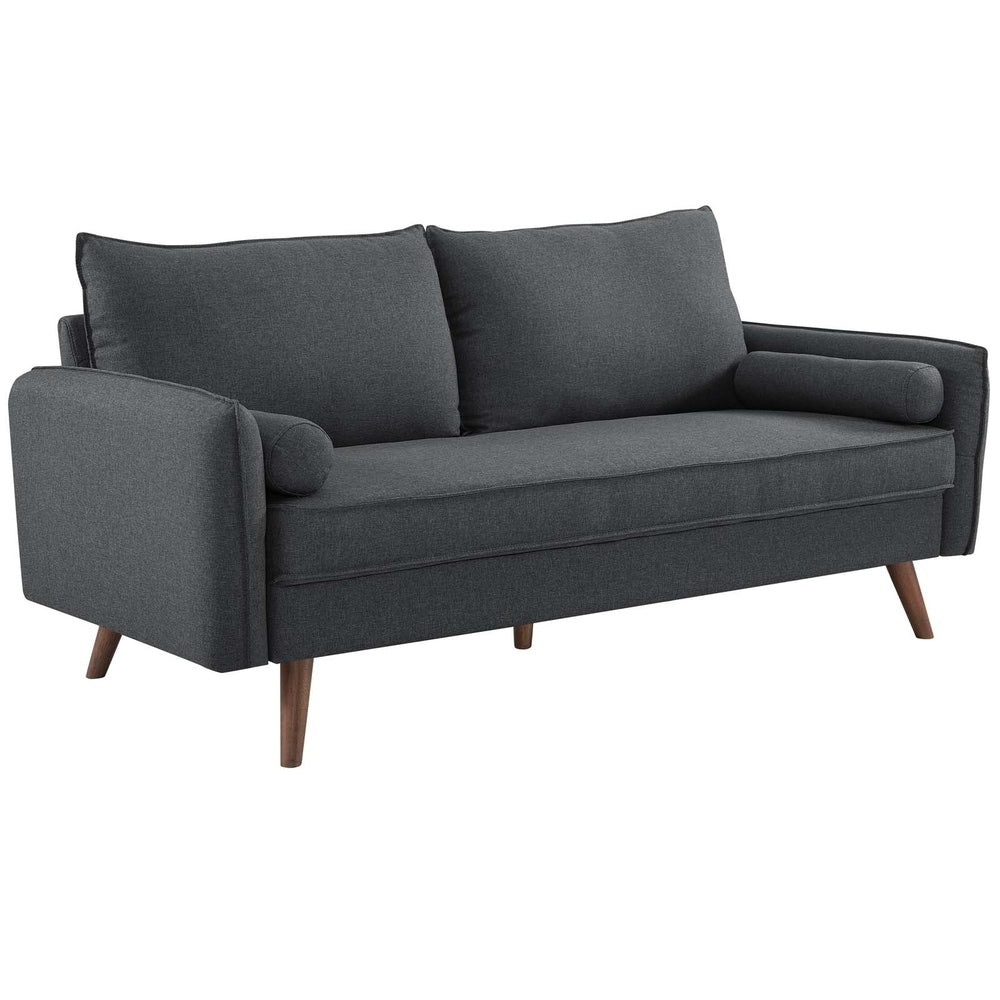Canapé en tissu rembourré Carson Carrington Hedeby - 32,5 po L x 72 po l x 33,5 po H