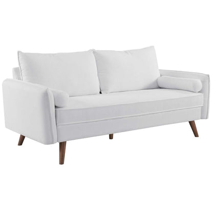 Canapé en tissu rembourré Carson Carrington Hedeby - 32,5 po L x 72 po l x 33,5 po H
