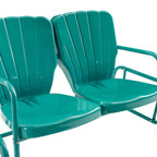 Ensemble de conversation d'extérieur en métal Crosley Ridgeland 4 pièces - 75 x 88 x 34,25