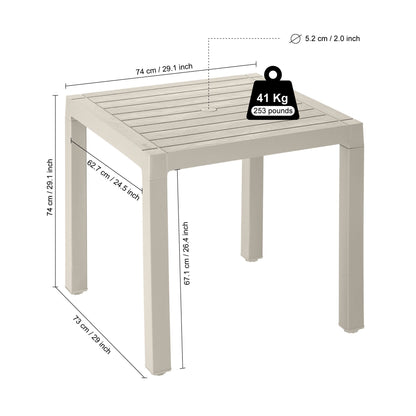 Ensemble de salle à manger 5 pièces Rimax Baru