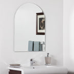 Miroir de salle de bain moderne sans cadre Rita Arch