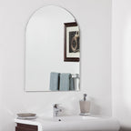 Miroir de salle de bain moderne sans cadre Rita Arch