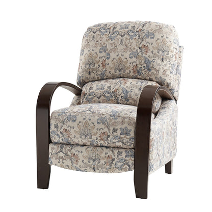 Fauteuil inclinable manuel en cuir véritable Rita par Hulala Home