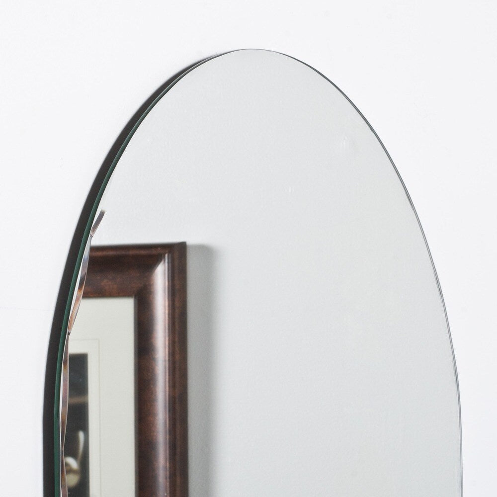 Miroir de salle de bain moderne sans cadre Rita Arch