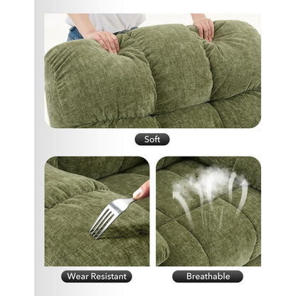 Fauteuil à bascule pivotant à 360°