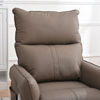 Fauteuil à bascule inclinable, fauteuil à bascule pivotant à 360 degrés pour chambre d'enfant, fauteuil planeur, petit fauteuil à bascule inclinable pivotant et moderne