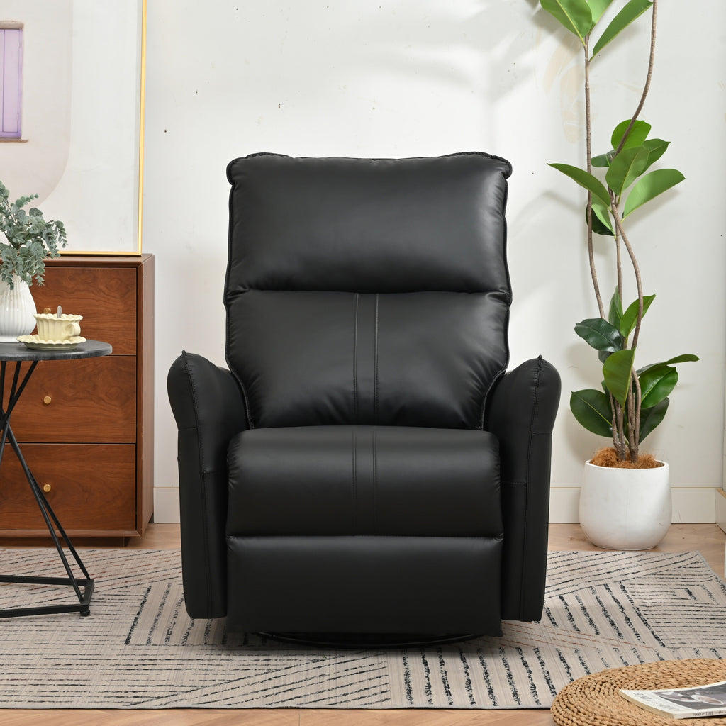 Fauteuil à bascule inclinable, fauteuil à bascule pivotant à 360 degrés pour chambre d'enfant, fauteuil planeur, petit fauteuil à bascule inclinable pivotant et moderne
