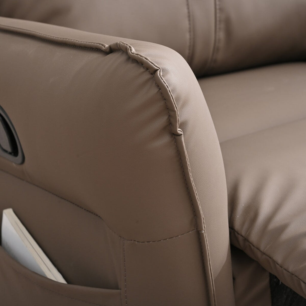 Fauteuil à bascule inclinable, fauteuil à bascule pivotant à 360 degrés pour chambre d'enfant, fauteuil planeur, petit fauteuil à bascule inclinable pivotant et moderne
