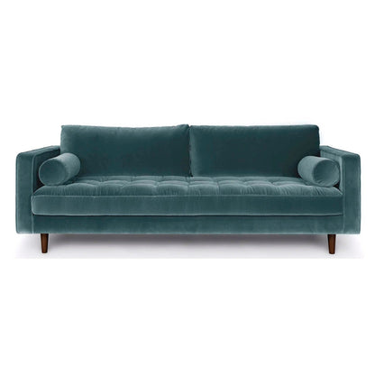 Canapé Roma en tissu bleu spa 88