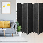 Cloison de séparation pliable et intimité, 8 panneaux, 244 cm (L) x 49,5 cm (l) x 175 cm (H).