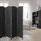 Cloison de séparation pliable et intimité, 8 panneaux, 244 cm (L) x 49,5 cm (l) x 175 cm (H).