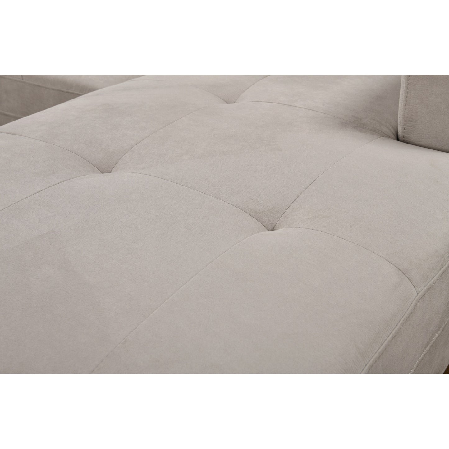 Canapé sectionnel surdimensionné Roomfitters 122 avec rangement pour méridienne, canapé contemporain en U 7 places