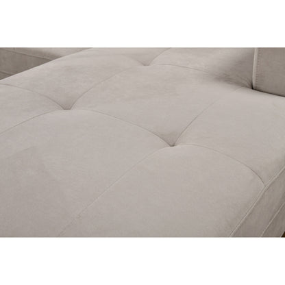 Canapé sectionnel surdimensionné Roomfitters 122 avec rangement pour méridienne, canapé contemporain en U 7 places