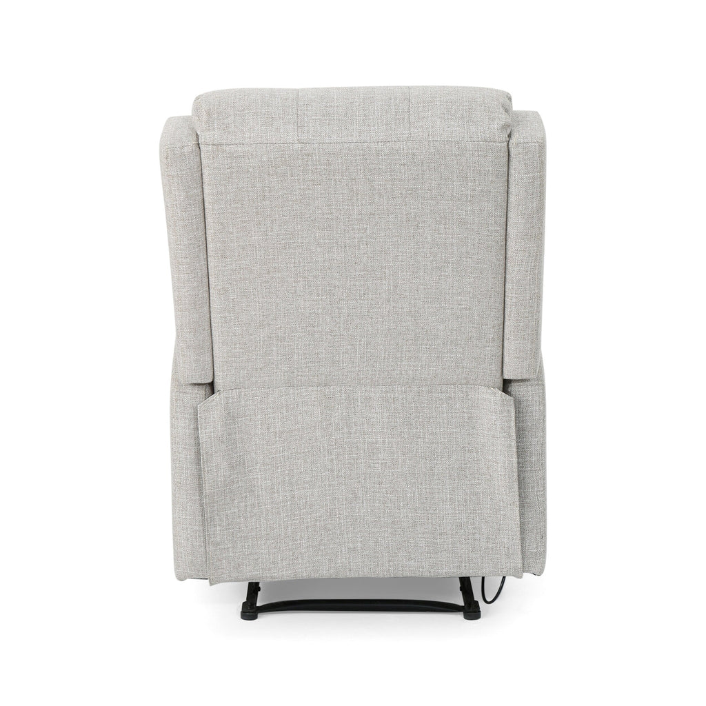 Fauteuil inclinable standard manuel Roomfitters 24,75 pouces, confortable pour salon et chambre, beige