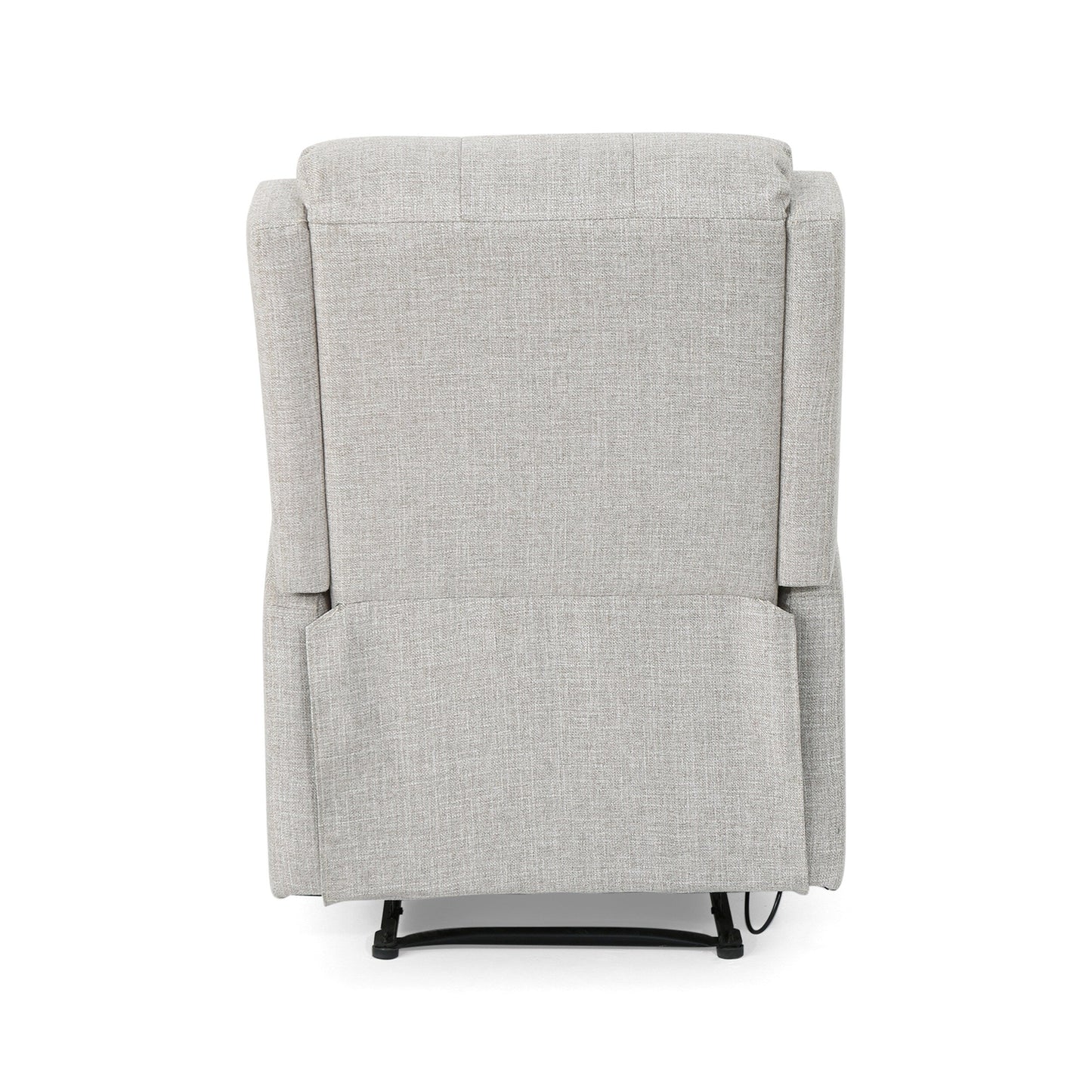 Fauteuil inclinable standard manuel Roomfitters 24,75 pouces, confortable pour salon et chambre, beige