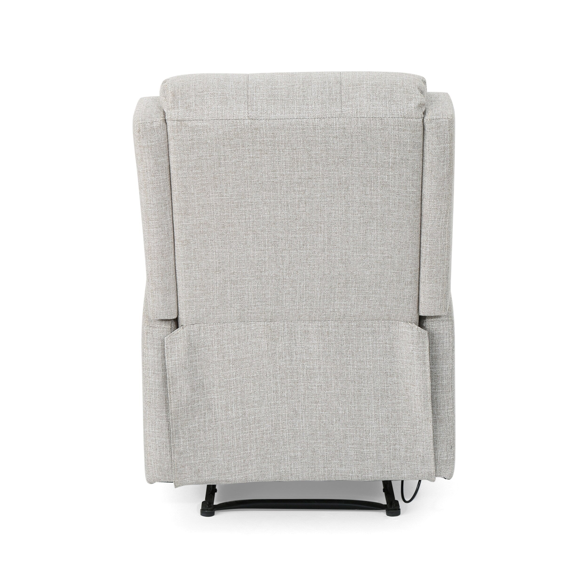 Fauteuil inclinable standard manuel Roomfitters 24,75 pouces, confortable pour salon et chambre, beige