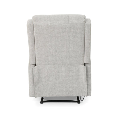 Fauteuil inclinable standard manuel Roomfitters 24,75 pouces, confortable pour salon et chambre, beige