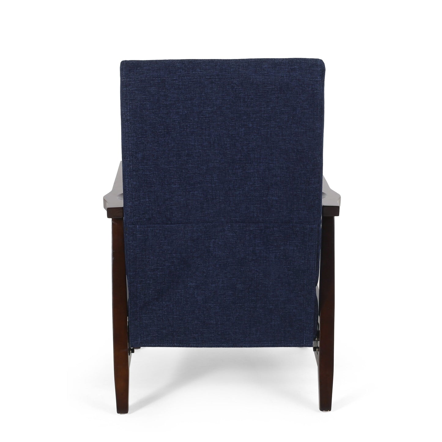 Fauteuil inclinable manuel en bois de 62 cm de large, fauteuil de salon confortable pour le salon