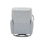 Fauteuil inclinable électrique pivotant à 270 degrés Roomfitters pour cinéma maison, canapé inclinable simple avec mouvement à bascule