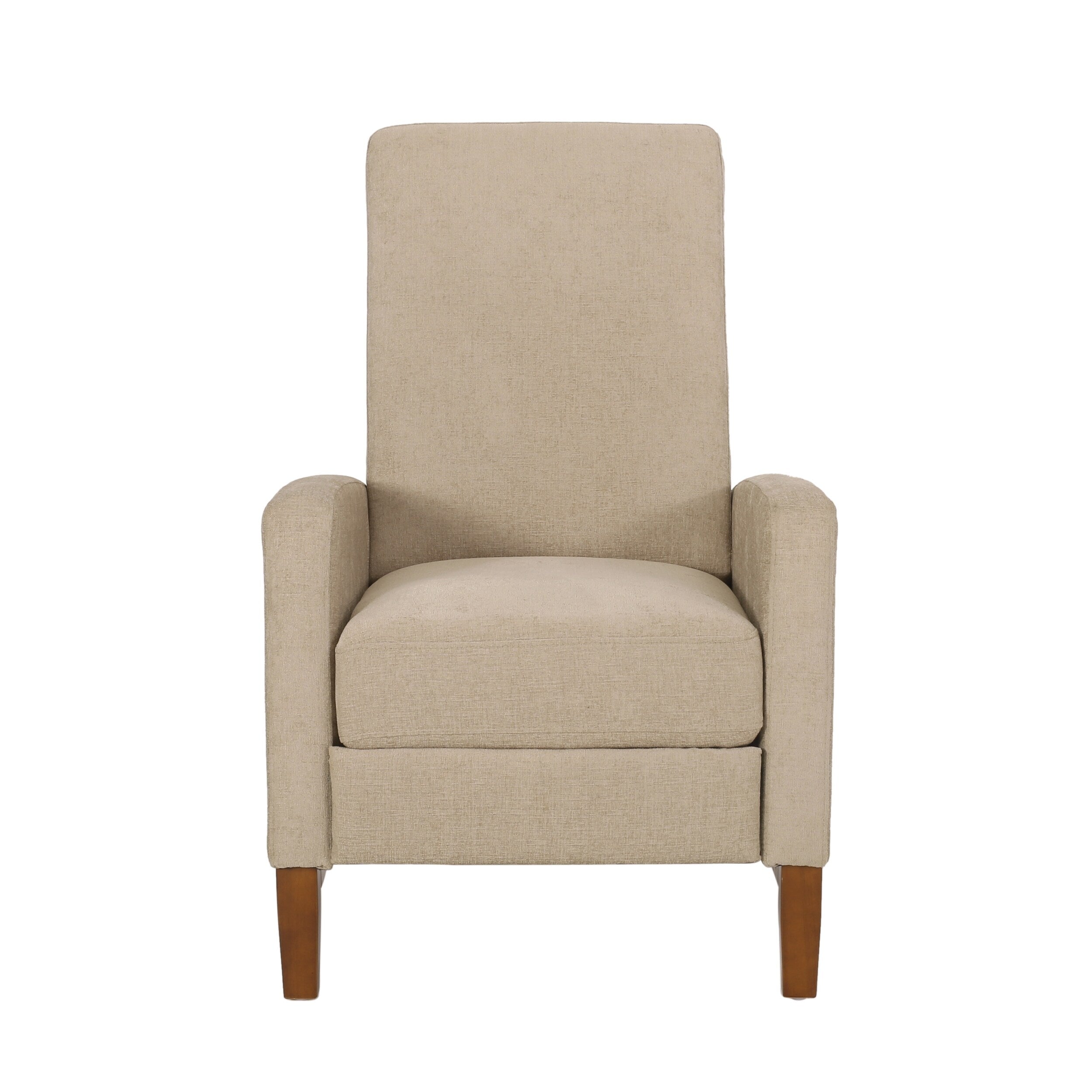 Fauteuil inclinable manuel en bois de 27 pouces de large, fauteuil de salon confortable pour le salon