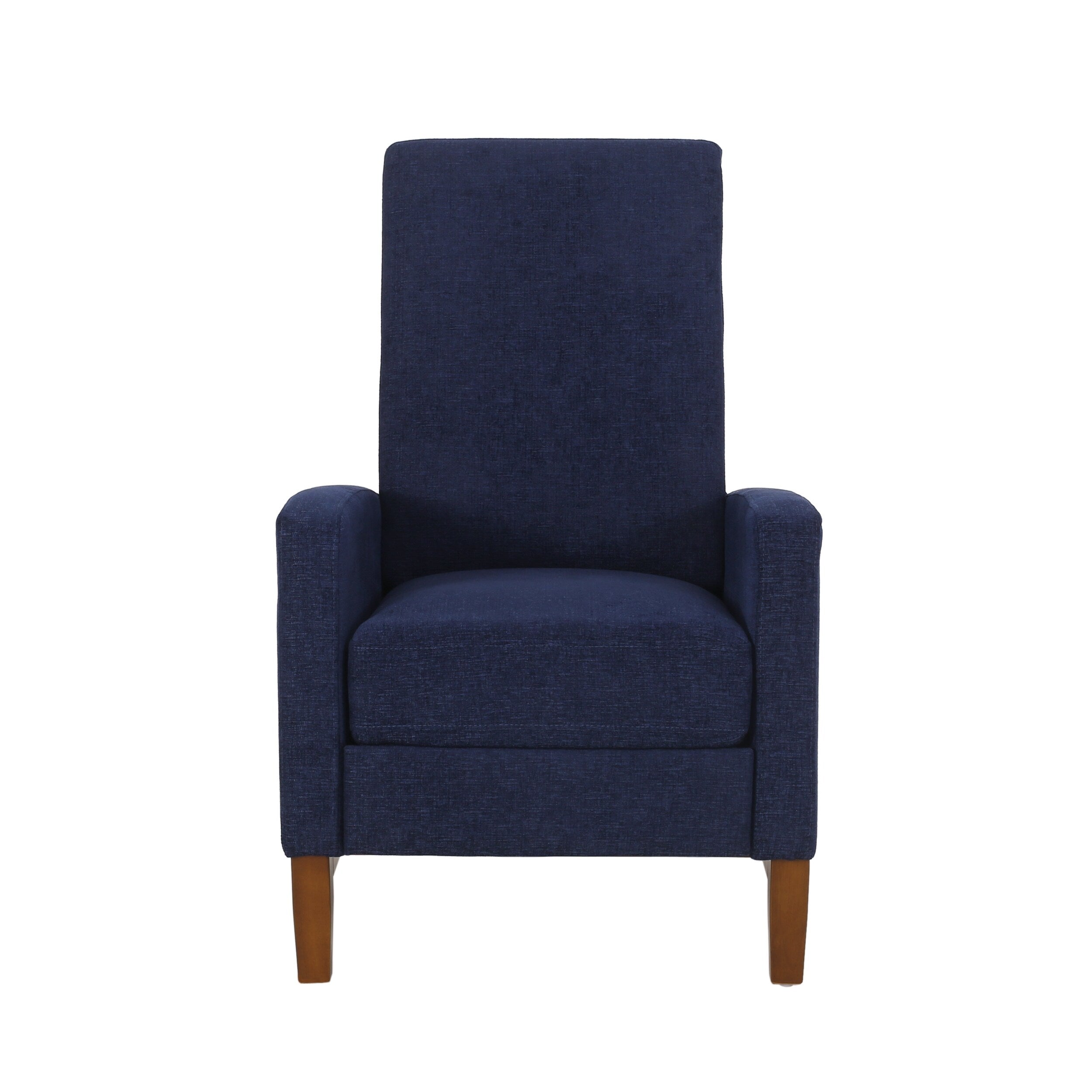 Fauteuil inclinable manuel en bois de 27 pouces de large, fauteuil de salon confortable pour le salon