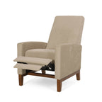 Fauteuil inclinable manuel en bois de 27 pouces de large, fauteuil de salon confortable pour le salon