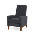 Fauteuil inclinable manuel en bois de 27 pouces de large, fauteuil de salon confortable pour le salon