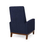 Fauteuil inclinable manuel en bois de 27 pouces de large, fauteuil de salon confortable pour le salon