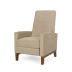 Fauteuil inclinable manuel en bois de 27 pouces de large, fauteuil de salon confortable pour le salon