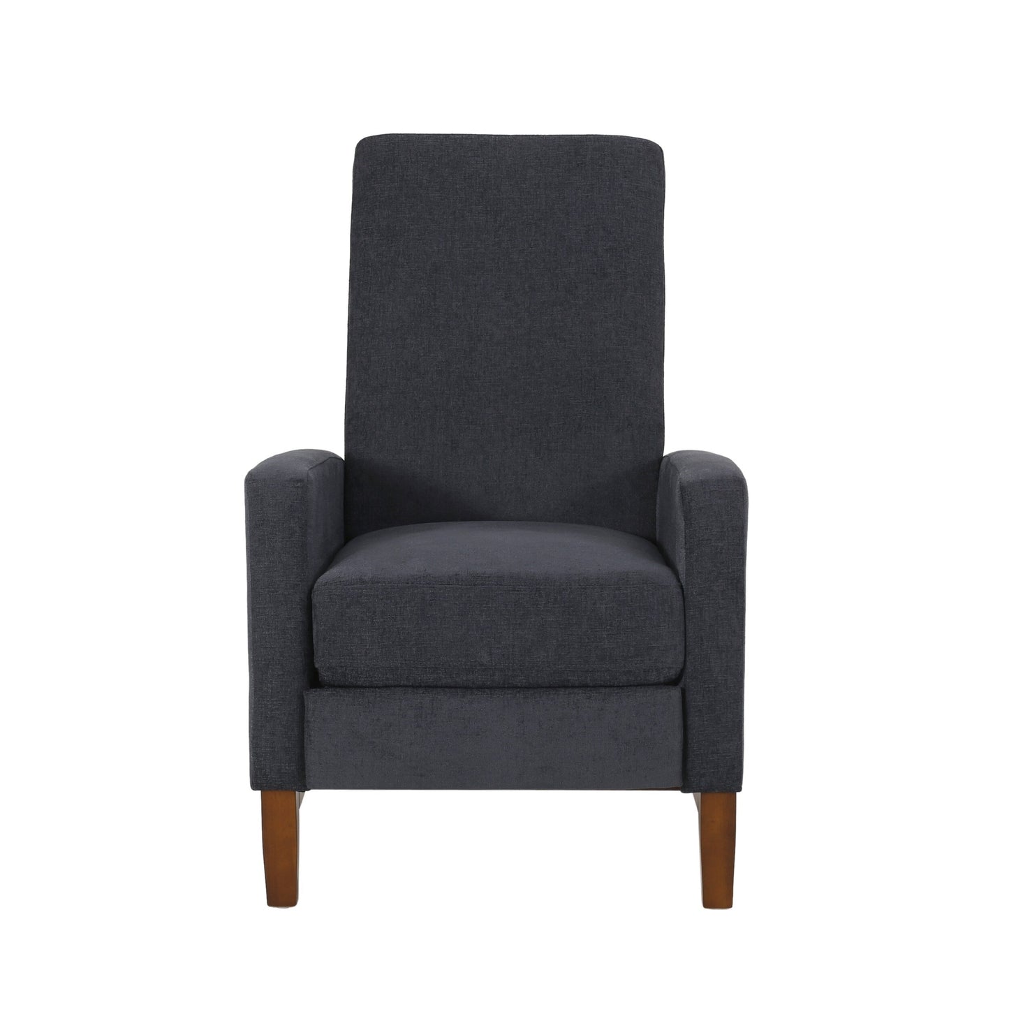 Fauteuil inclinable manuel en bois de 27 pouces de large, fauteuil de salon confortable pour le salon