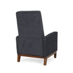 Fauteuil inclinable manuel en bois de 27 pouces de large, fauteuil de salon confortable pour le salon