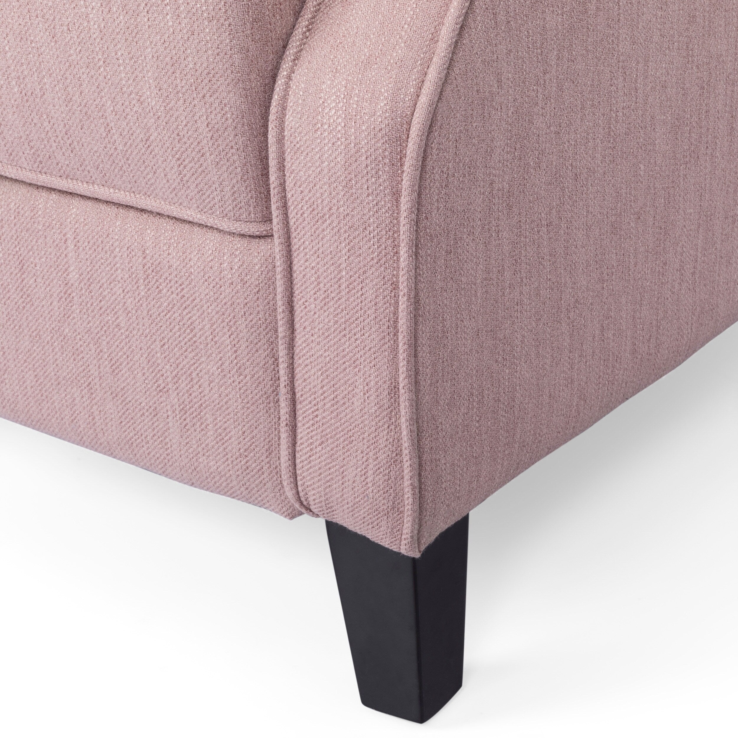 Fauteuil inclinable manuel large Roomfitters 28 pouces, élégant fauteuil inclinable pour salon, chambre, rose