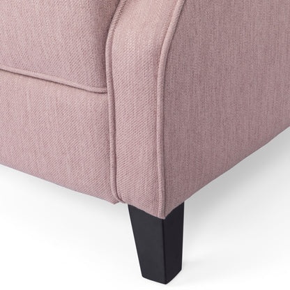 Fauteuil inclinable manuel large Roomfitters 28 pouces, élégant fauteuil inclinable pour salon, chambre, rose