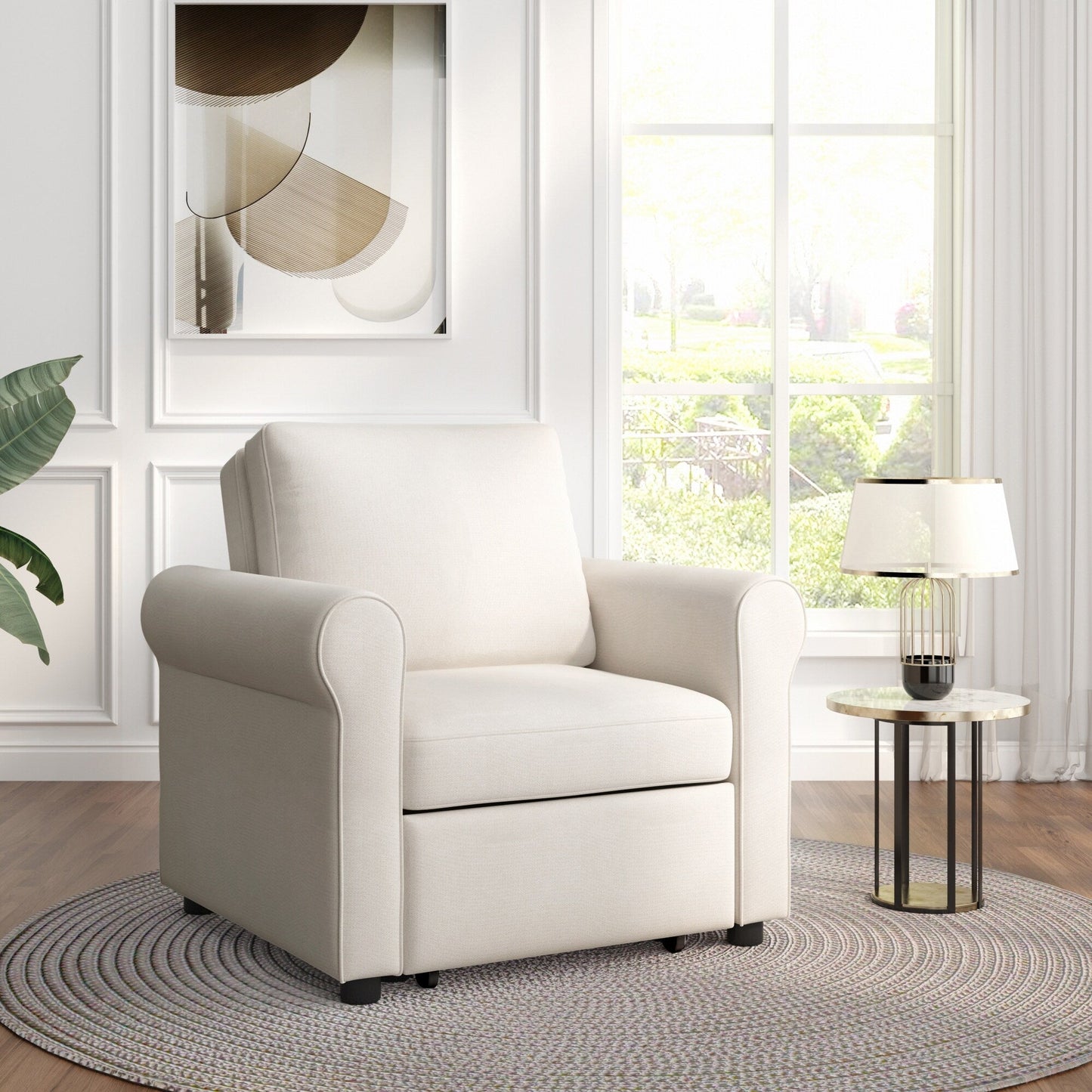 Canapé-lit 3 en 1 Roomfitters, fauteuil convertible, dossier réglable, transformable en canapé, chaise longue