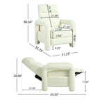 Fauteuil inclinable rembourré Roomfitters 31.25 pour salon