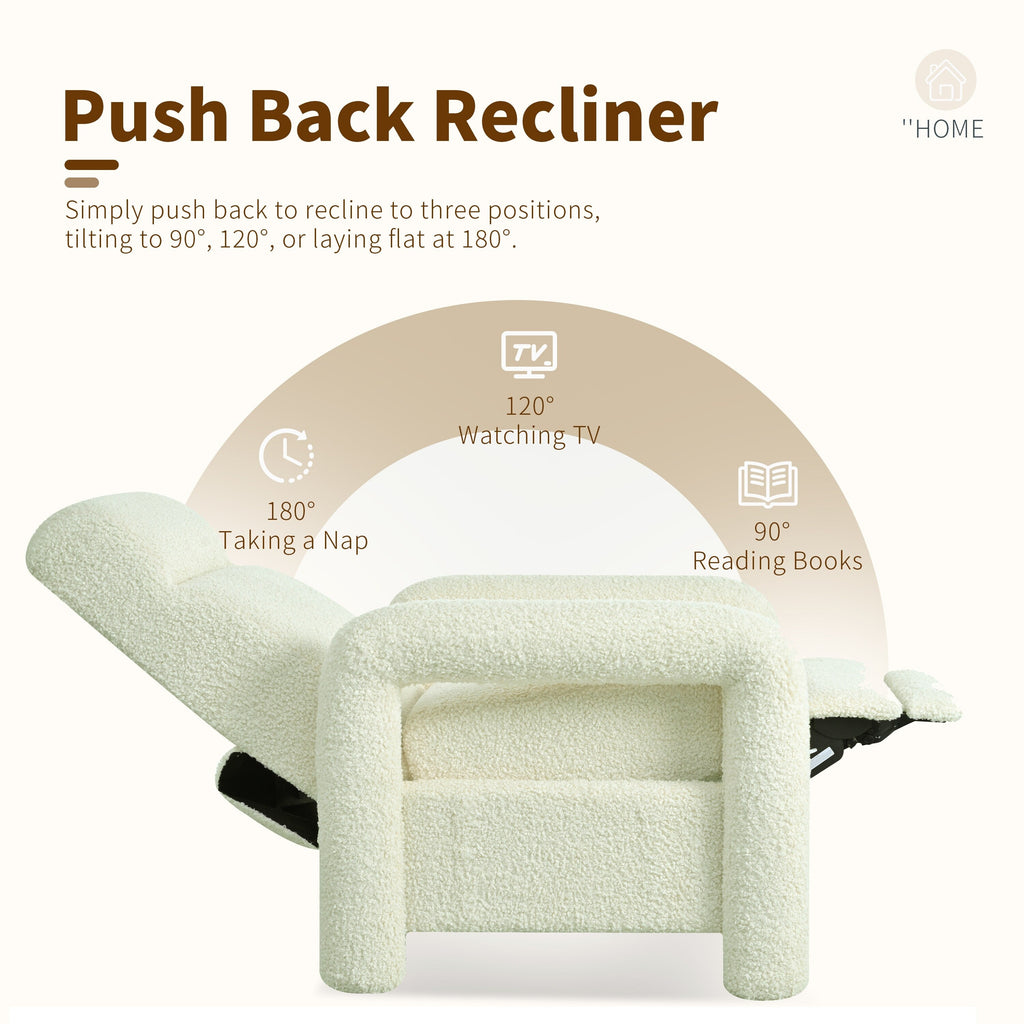 Fauteuil inclinable rembourré Roomfitters 31.25 pour salon