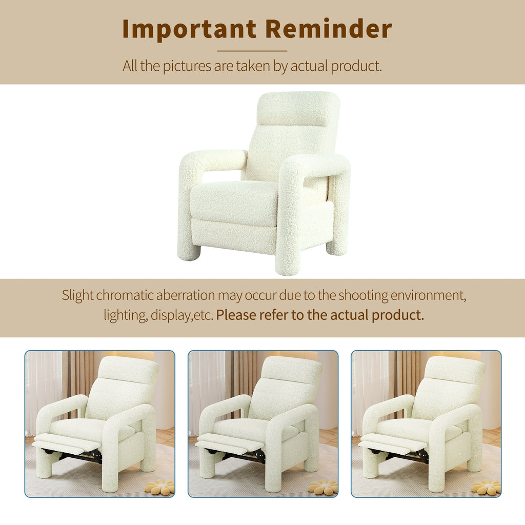 Fauteuil inclinable rembourré Roomfitters 31.25 pour salon