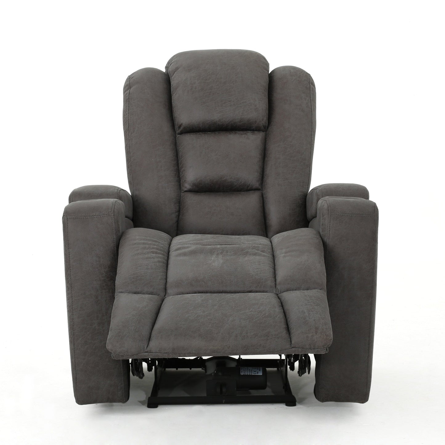 Fauteuil inclinable standard électrique Roomfitters 33 avec rangement pour accoudoirs et port USB, ardoise