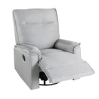 Fauteuil inclinable manuel pivotant à 360° de Roomfitters, canapé inclinable polyvalent pour cinéma et fauteuil à bascule pour chambre d'enfant