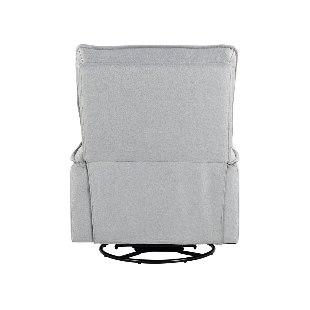 Fauteuil inclinable manuel pivotant à 360° de Roomfitters, canapé inclinable polyvalent pour cinéma et fauteuil à bascule pour chambre d'enfant