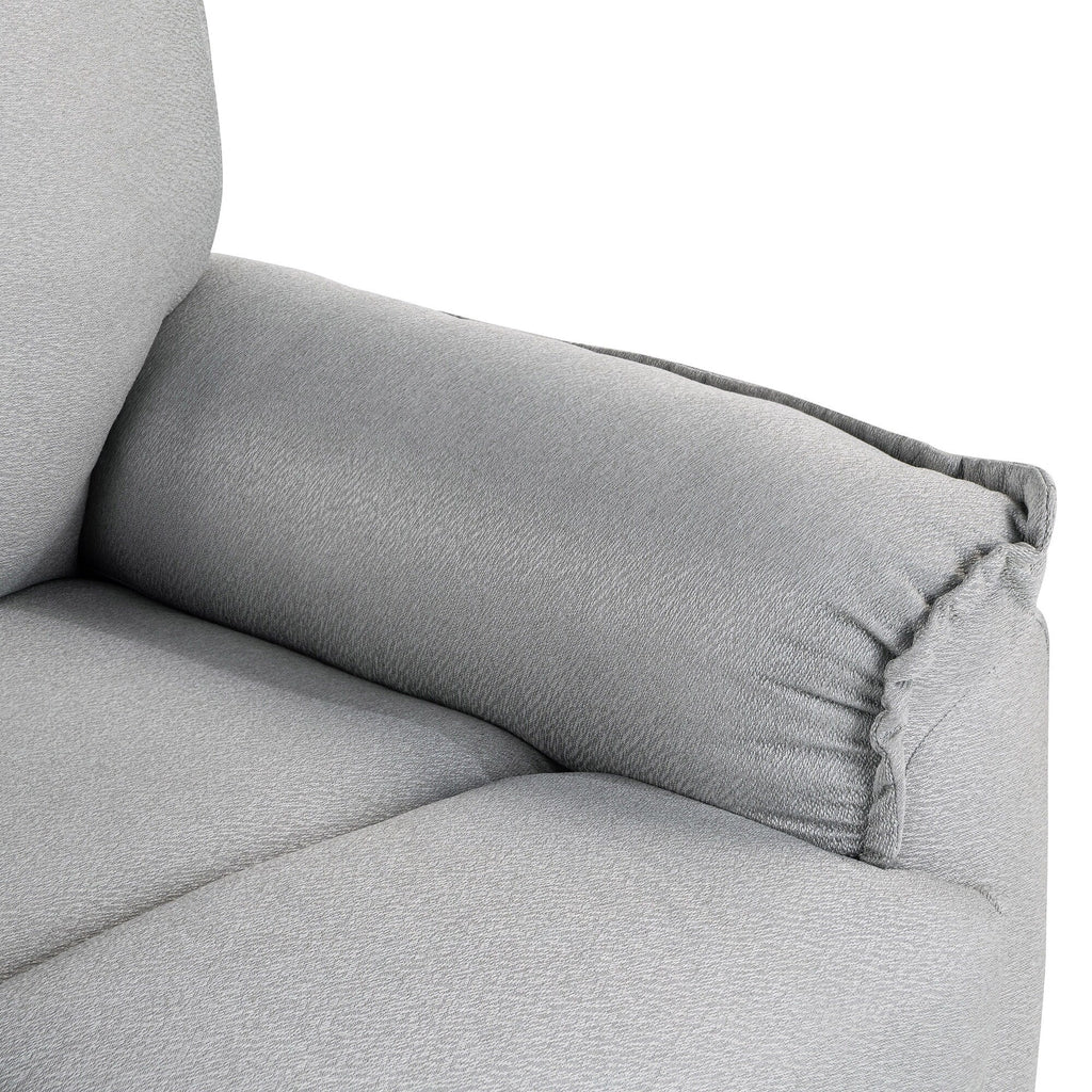 Fauteuil inclinable manuel pivotant à 360° de Roomfitters, canapé inclinable polyvalent pour cinéma et fauteuil à bascule pour chambre d'enfant