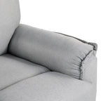 Fauteuil inclinable manuel pivotant à 360° de Roomfitters, canapé inclinable polyvalent pour cinéma et fauteuil à bascule pour chambre d'enfant