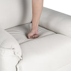 Fauteuil inclinable manuel pivotant à 360° de Roomfitters, canapé inclinable polyvalent pour cinéma et fauteuil à bascule pour chambre d'enfant