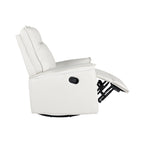 Fauteuil inclinable manuel pivotant à 360° de Roomfitters, canapé inclinable polyvalent pour cinéma et fauteuil à bascule pour chambre d'enfant