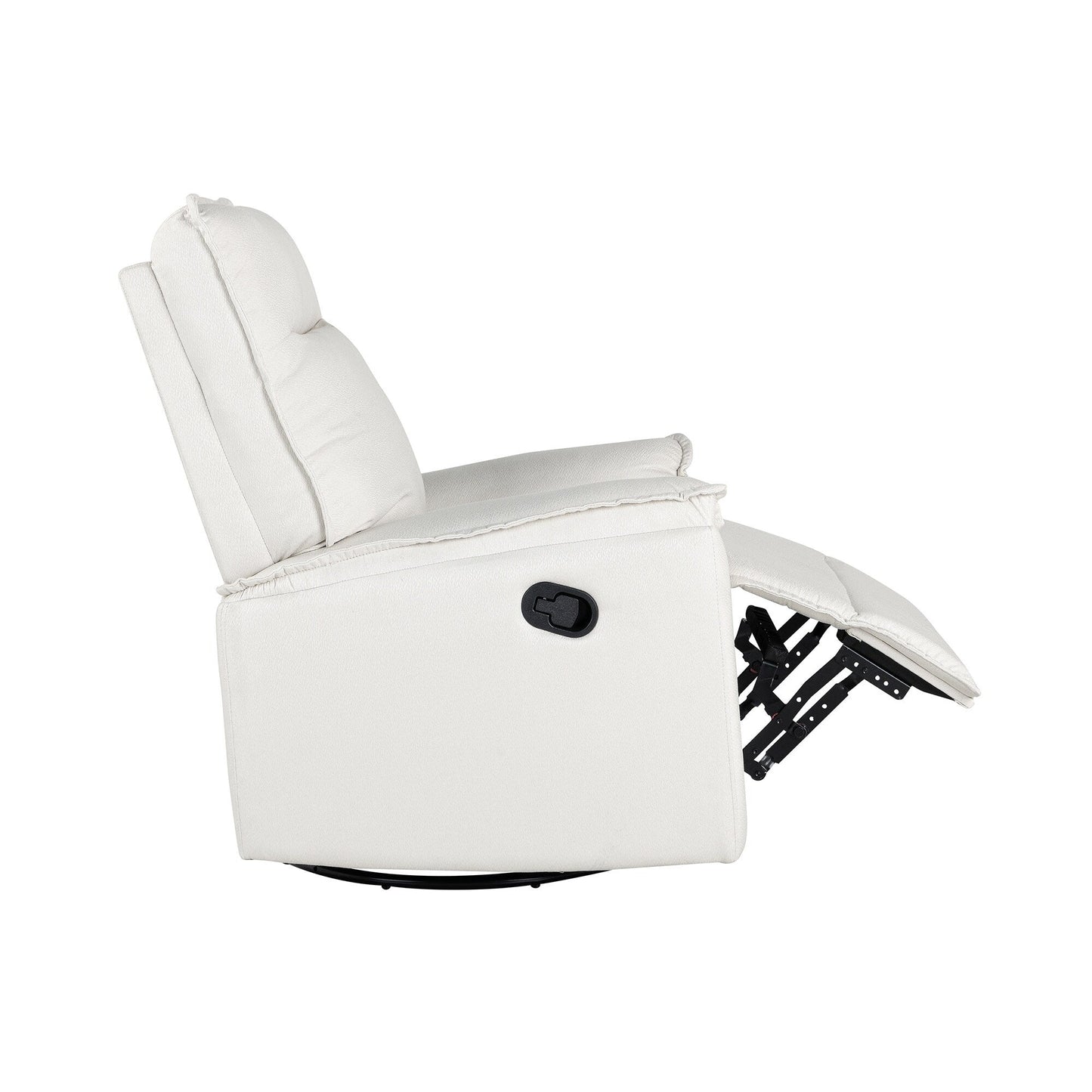Fauteuil inclinable manuel pivotant à 360° de Roomfitters, canapé inclinable polyvalent pour cinéma et fauteuil à bascule pour chambre d'enfant