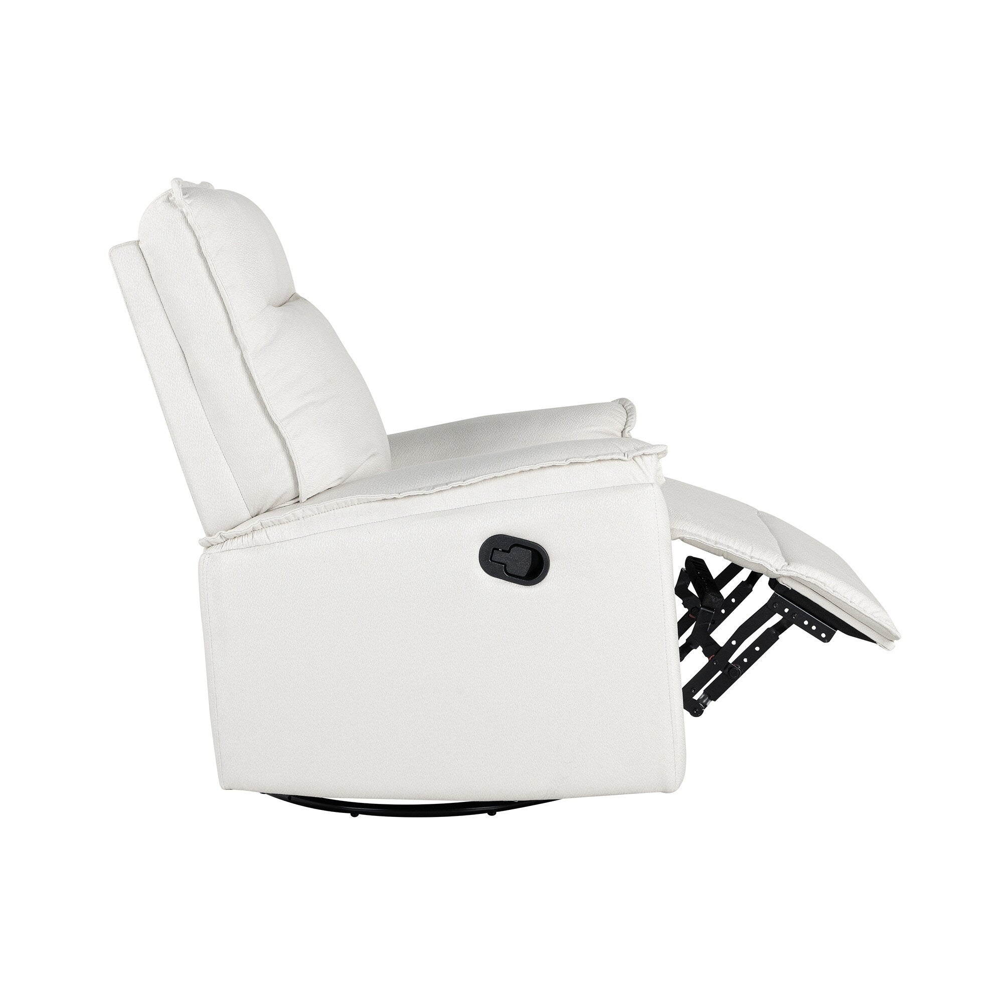Fauteuil inclinable manuel pivotant à 360° de Roomfitters, canapé inclinable polyvalent pour cinéma et fauteuil à bascule pour chambre d'enfant