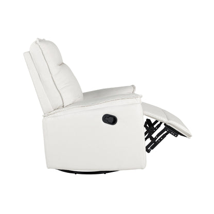 Fauteuil inclinable manuel pivotant à 360° de Roomfitters, canapé inclinable polyvalent pour cinéma et fauteuil à bascule pour chambre d'enfant