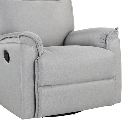 Fauteuil inclinable manuel pivotant à 360° de Roomfitters, canapé inclinable polyvalent pour cinéma et fauteuil à bascule pour chambre d'enfant